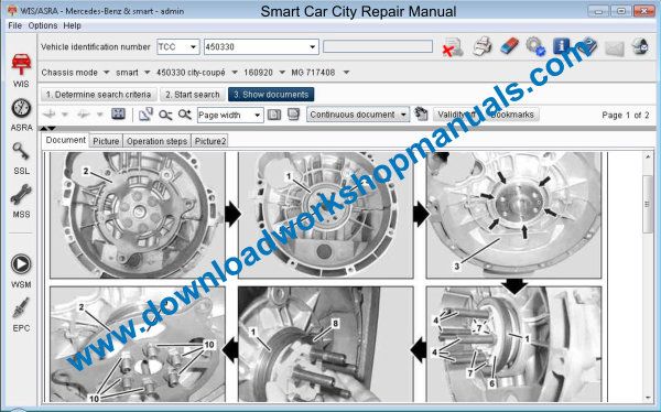 Smart Car City Repair Manual
